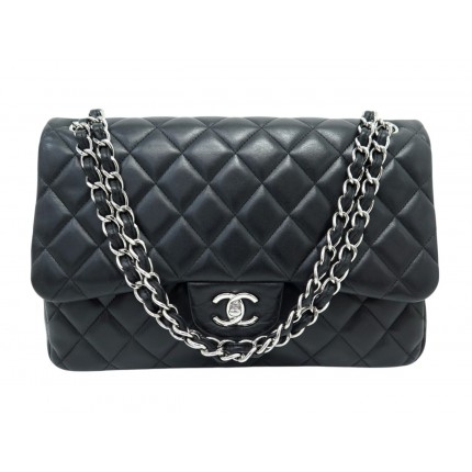SAC A MAIN CHANEL TIMELESS GRAND CLASSIQUE JUMBO A58600 CUIR MATELASSE 11300€