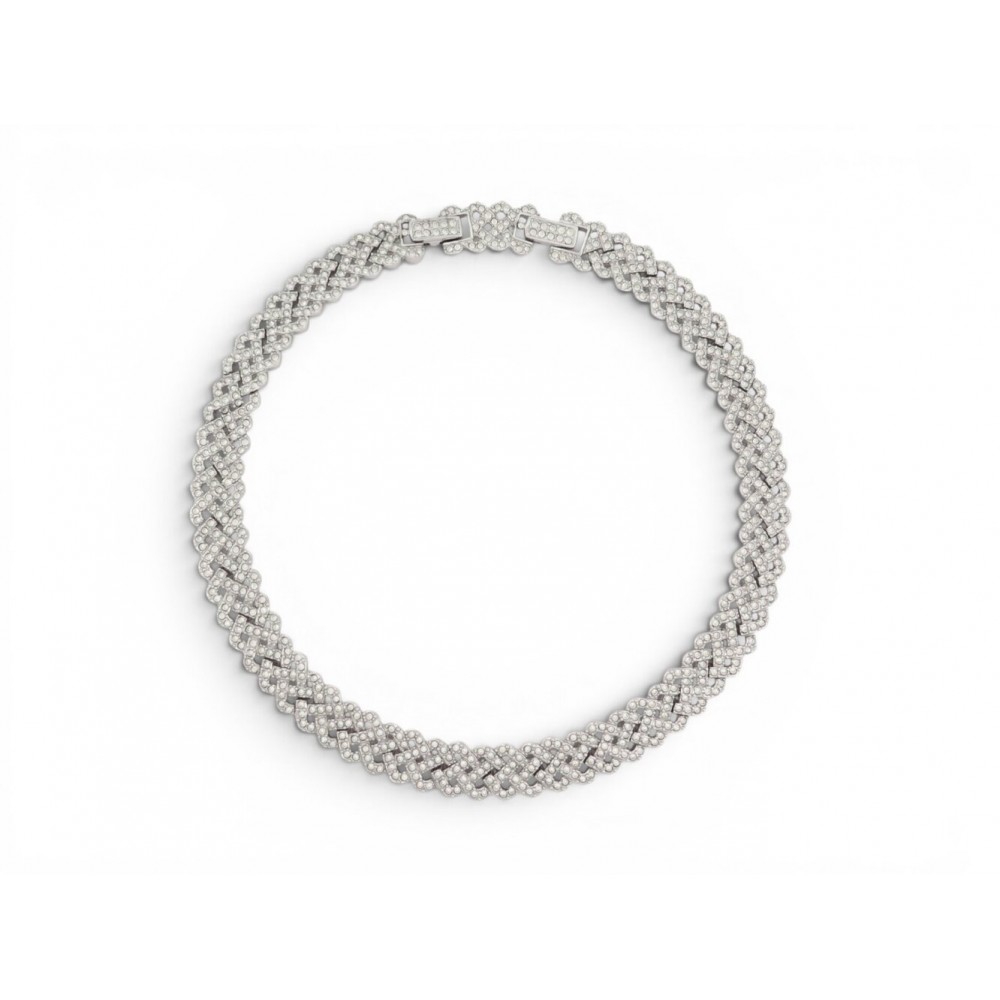 NEUF COLLIER SWAROVSKI 1808171 RAS DU COU EN STRASS CRISTAL CHOKER NECKLACE 350€