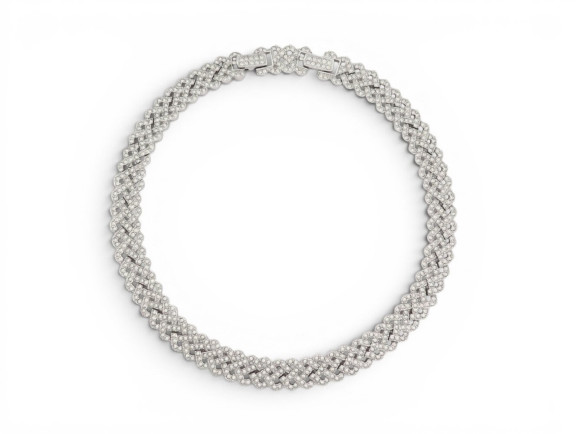 collier swarovski 1808171 ras du cou en strass