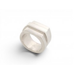 BAGUE GUCCI ICON TAILLE 54 EN ARGENT MASSIF 925 21GR SILVER SERLING RING 350€