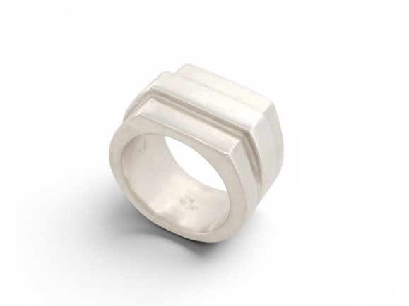 bague gucci icon taille 54 en argent massif 925 21gr