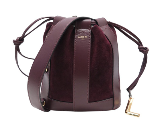  sac a main lancel seau elles a13359 s en daim et