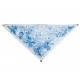 NEUF FOULARD POINTU DIOR TOILE DE JOUY FLORAL GARDEN DIORIVIERA SOIE SCARF 620€