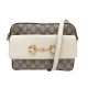 SAC A MAIN GUCCI HORSEBIT 1955 645454 EN TOILE GG SUPREME ET CUIR HAND BAG 2700€
