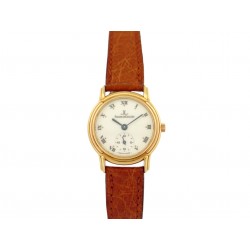 VINTAGE MONTRE JAEGER LECOULTRE ODYSSEU 168.7.21 QUARTZ OR JAUNE 18K 24 MM WATCH