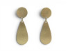 boucles d'oreilles celine pendantes logo