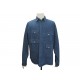 CHEMISE HERMES JEAN 4 POCHES DENIM EN COTON BLEU L 42 BLUE COTTON SKIRT TOP 950€