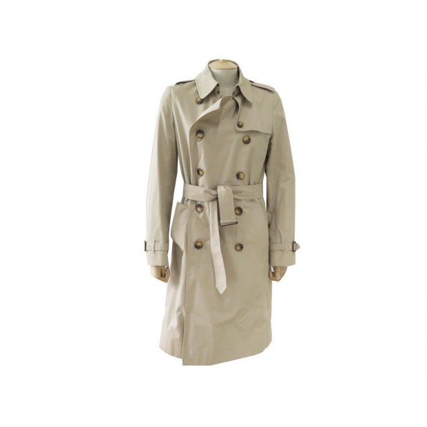 IMPERMEABLE BURBERRY M 40 MANTEAU LONG CINTRE AVEC CEINTURE TRENCH COAT 1795€