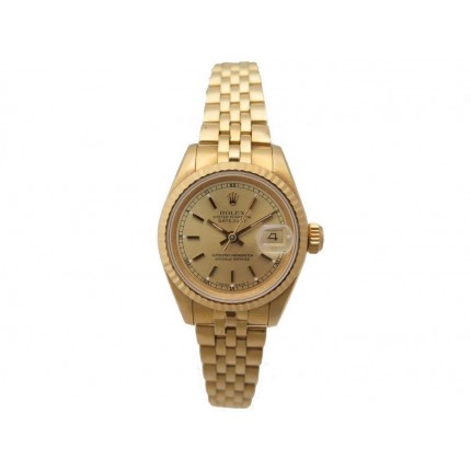 MONTRE ROLEX 69178 OYSTER PERPETUAL DATEJUST 26 MM OR 18K BRACELET JUBILE 17900€