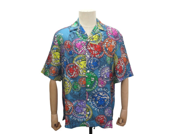 chemise versace medusa a85919 m 39 en soie