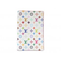 NEUF COUVERTURE PASSEPORT LOUIS VUITTON X TM MURAKAMI M14178 TOILE MONOGRAM NEW