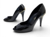 chaussures chanel escarpins logo cc g25879 39 en cuir