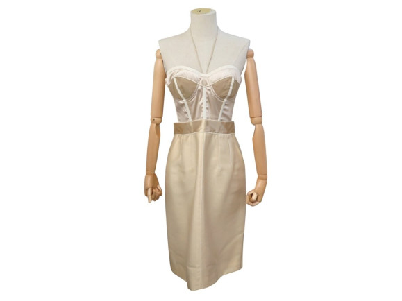  robe dolce gabbana bustier drf6g14t l 44 42