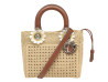  sac a main christian dior lady m en raphia