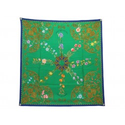 VINTAGE FOULARD HERMES ARABESQUES 1ERE EDITION 1964 D'ORIGNY CARRE 90 SCARF 580€