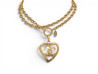  collier chanel sautoir pendentif coeur logo cc