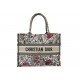 SAC A MAIN CHRISTIAN DIOR BOOK TOTE MEDIUM EN TOILE MILLE FLEURS CABAS BAG 2750€