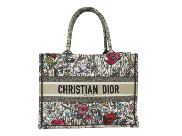 sac a main christian dior book tote medium en toile