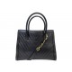 VINTAGE SAC A MAIN CHANEL CABAS SHOPPING 2 WAY EN CUIR CHEVRON TOTE BAG 6500€
