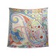 NEUF CHALE HERMES PAISLEY BLOSSOM H243569S 140CM EN CACHEMIRE & SOIE SHAWL 1340€