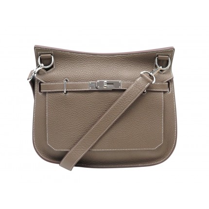 NEUF SAC A MAIN HERMES JYPSIERE 28 EN CUIR CLEMENCE ETOUPE BANDOULIERE BAG 8500€
