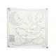 NEUF FOULARD HERMES CARREVE IN PURSUIT OF DREAMS CARRE 70 SOIE SILK SCARF 440€