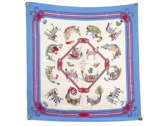 foulard hermes fantaisies du roy 1ere edition