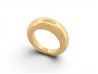 bague chaumet jonc anneau 092764 t52 en or jaune 18k