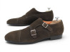  chaussures santoni 14549 mocassins bi boucle