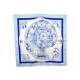 FOULARD HERMES COMPAGNONS DE MER DUBIGEON CARRE EN SOIE BLEU SILK SCARF 350€