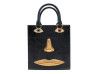  sac a main schiaparelli face cabas visage en cuir