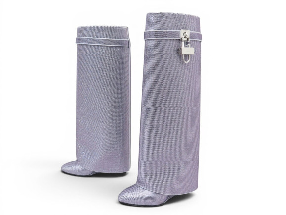  chaussures bottes givenchy shark lock strass