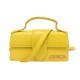 SAC A MAIN JACQUEMUS LE BAMBINO 213BA006 EN CUIR JAUNE BANDOULIERE HAND BAG 620€