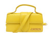 sac a main jacquemus le bambino 213ba006 en cuir jaune
