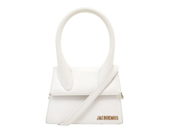 sac a main jacquemus le chiquito 213ba002 cuir blanc