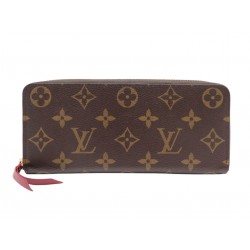 NEUF PORTEFEUILLE LOUIS VUITTON CLEMENCE EN TOILE MONOGRAM M60742 WALLET 495€