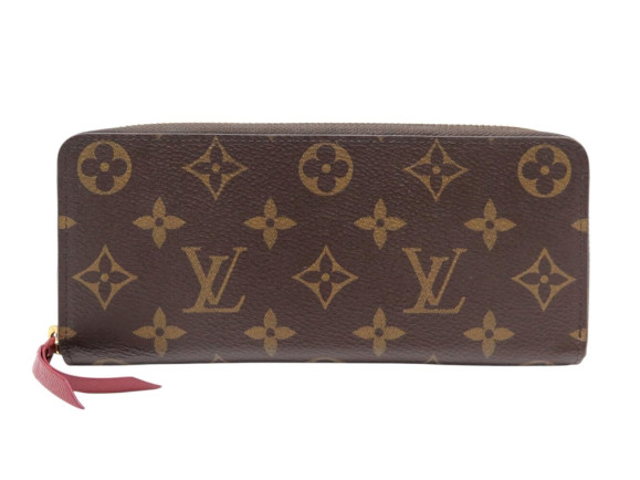 portefeuille louis vuitton clemence en toile