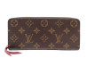 portefeuille louis vuitton clemence en toile
