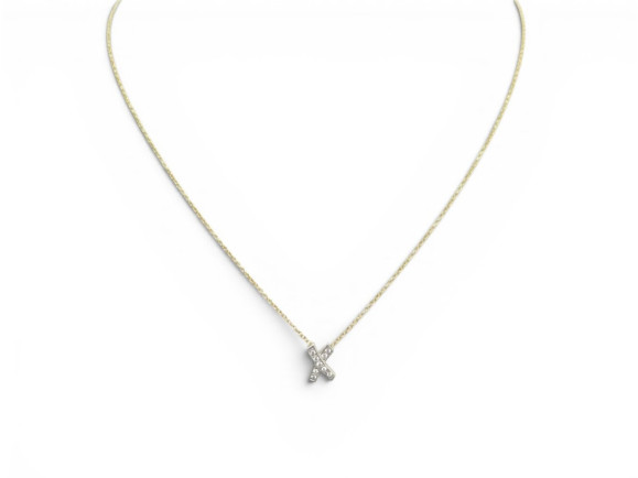 collier tiffany paloma's graffiti x platine diamant or