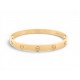 NEUF BRACELET CARTIER LOVE JONC CLASSIQUE OR JAUNE 18K BANGLE CRB6067518 8150€