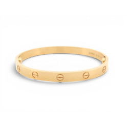  bracelet cartier love jonc classique or jaune 18k