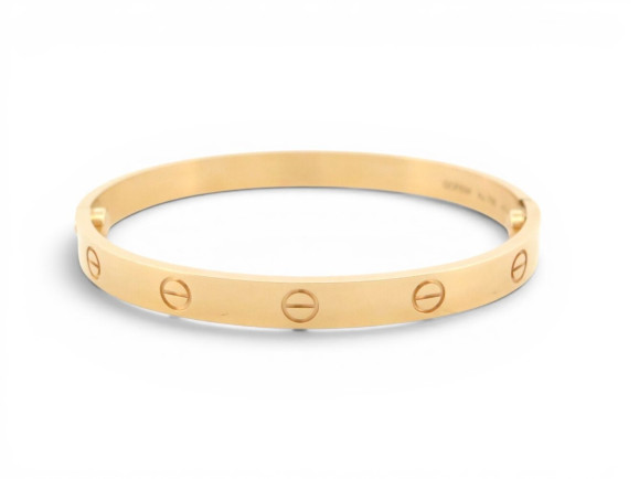  bracelet cartier love jonc classique or jaune 18k