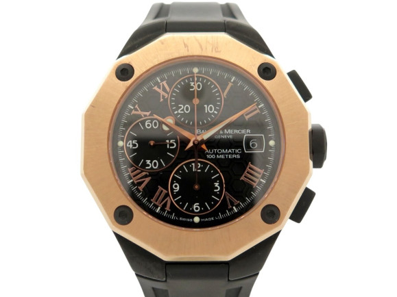 montre baume et mercier riviera chronographe 65585