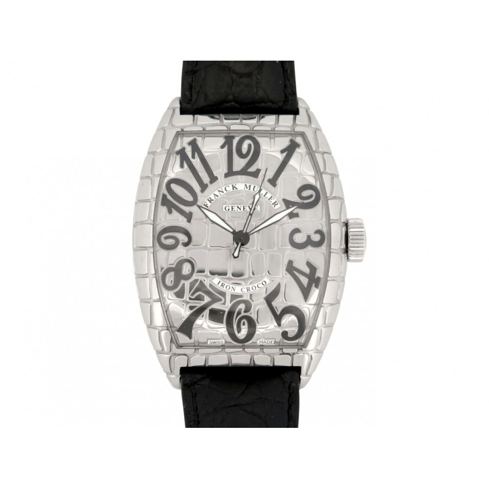 MONTRE FRANCK MULLER SC IRON CROCO 9880 43MM EN ACIER AUTOMATIQUE WATCH 19000€