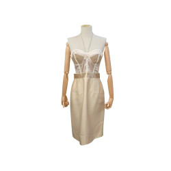  robe dolce gabbana corset bustier 44 it 40 fr m