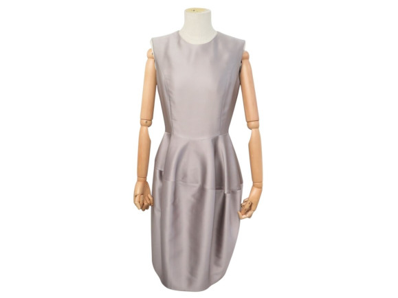 robe yves saint laurent 207466 drapee fw 2008 en soie