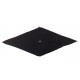 FOULARD HERMES LOSANGE EN CREPE DE SOIE NOIRE 55X130 CM BLACK SILK SCARF 630€