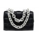 NEUF SAC A MAIN BOTTEGA VENETA CHAIN CASSETTE CUIR MATELASSE INTRECCIO BAG 4200€