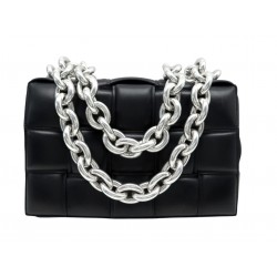 NEUF SAC A MAIN BOTTEGA VENETA CHAIN CASSETTE CUIR MATELASSE INTRECCIO BAG 4200€