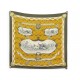 VINTAGE FOULARD HERMES LOUVETERIE ROYALE HALLO CARRE 90 SOIE BROCHEE SCARF 580€